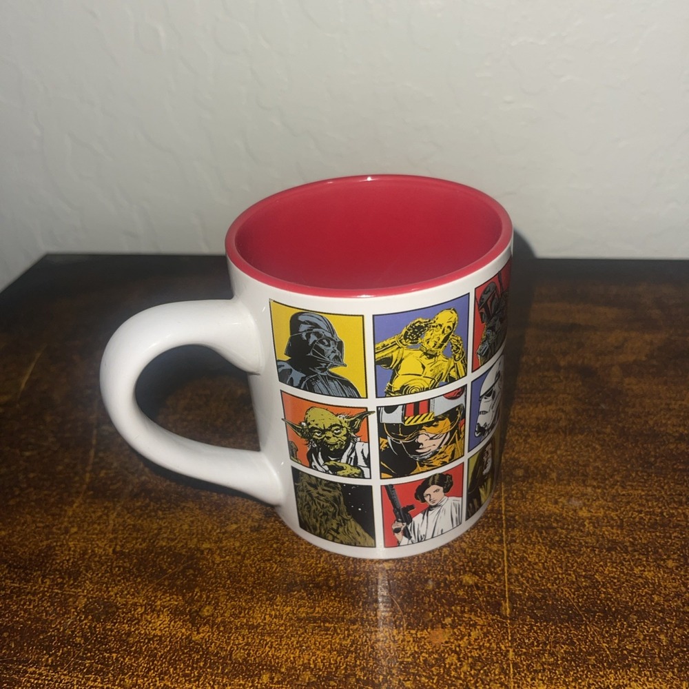 Silver Buffalo Star Wars A New Hope Episode 4 Character Grid Ceramic Mug - Picture 5 of 8